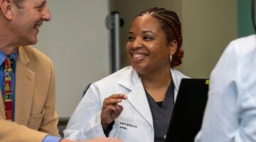 Master of Management in Health Care Admission: photo of MMHC students
