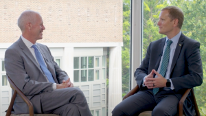 Pictured: Dean Steenburgh and Michael Mettee, CFO of FirstBank