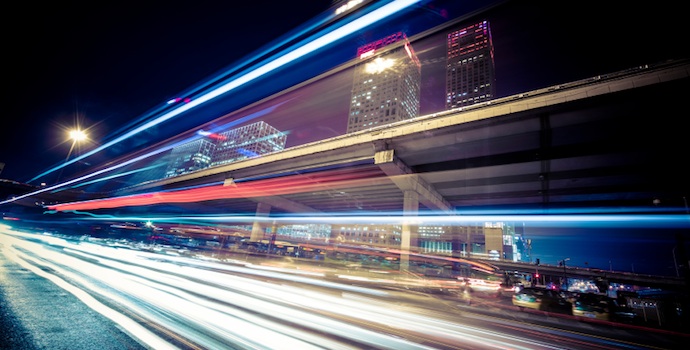 time lapse traffic